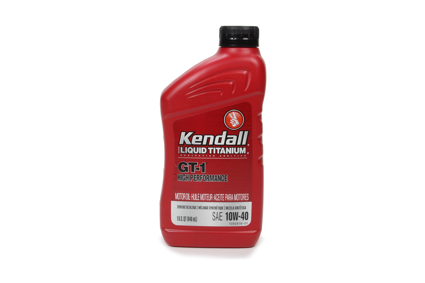 Kendall Oil 1081200 | KENDALL OIL Kendall 10w40 Oil GT-1 1Qt. Syn Blend