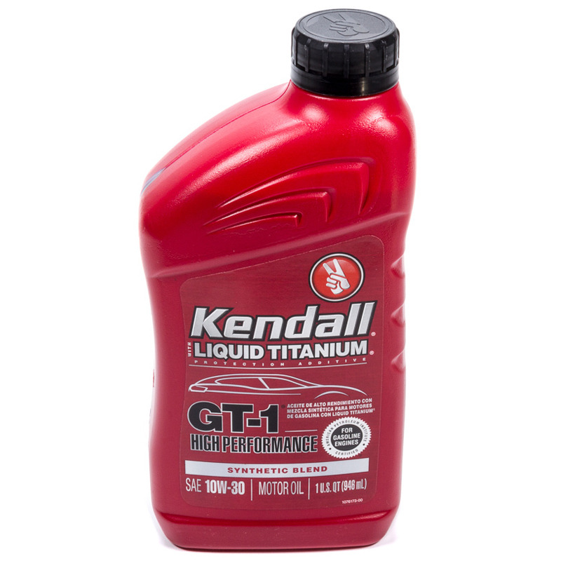 Kendall Oil d1081194 | KENDALL OIL Kendall 10w30 GT-1 1Qt. Synthetic Blend