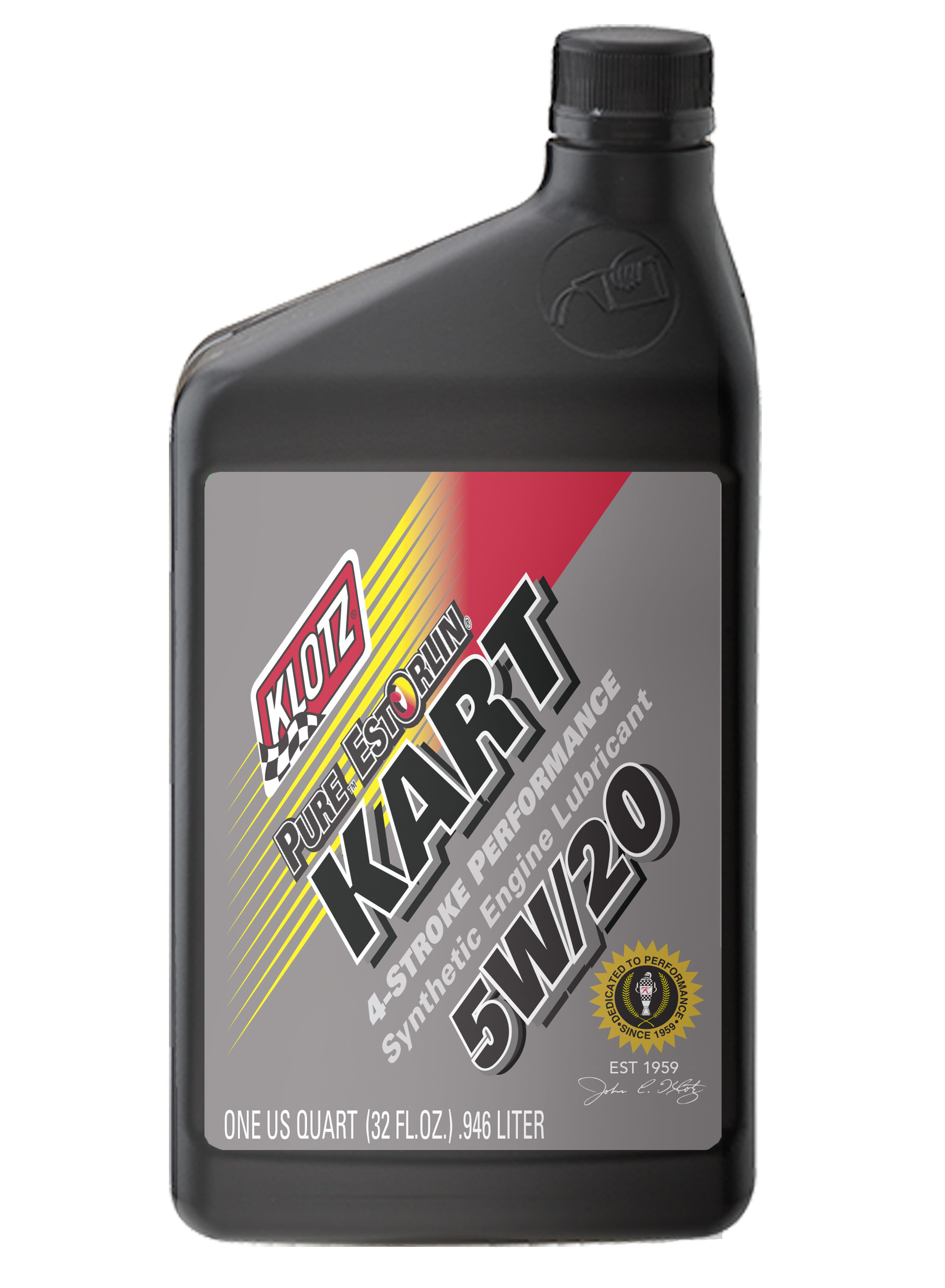 Klotz Synthetic Lubricants kloke-225 | KLOTZ SYNTHETIC LUBRICANTS Pure Estorlin Kart 4 Stroke 5w20 1 Quart