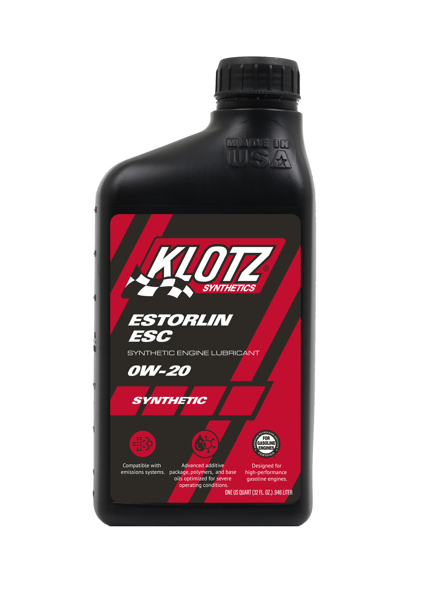 Klotz Synthetic Lubricants kloke-420 | KLOTZ SYNTHETIC LUBRICANTS Estorlin ESC 0W-20 1 Quart