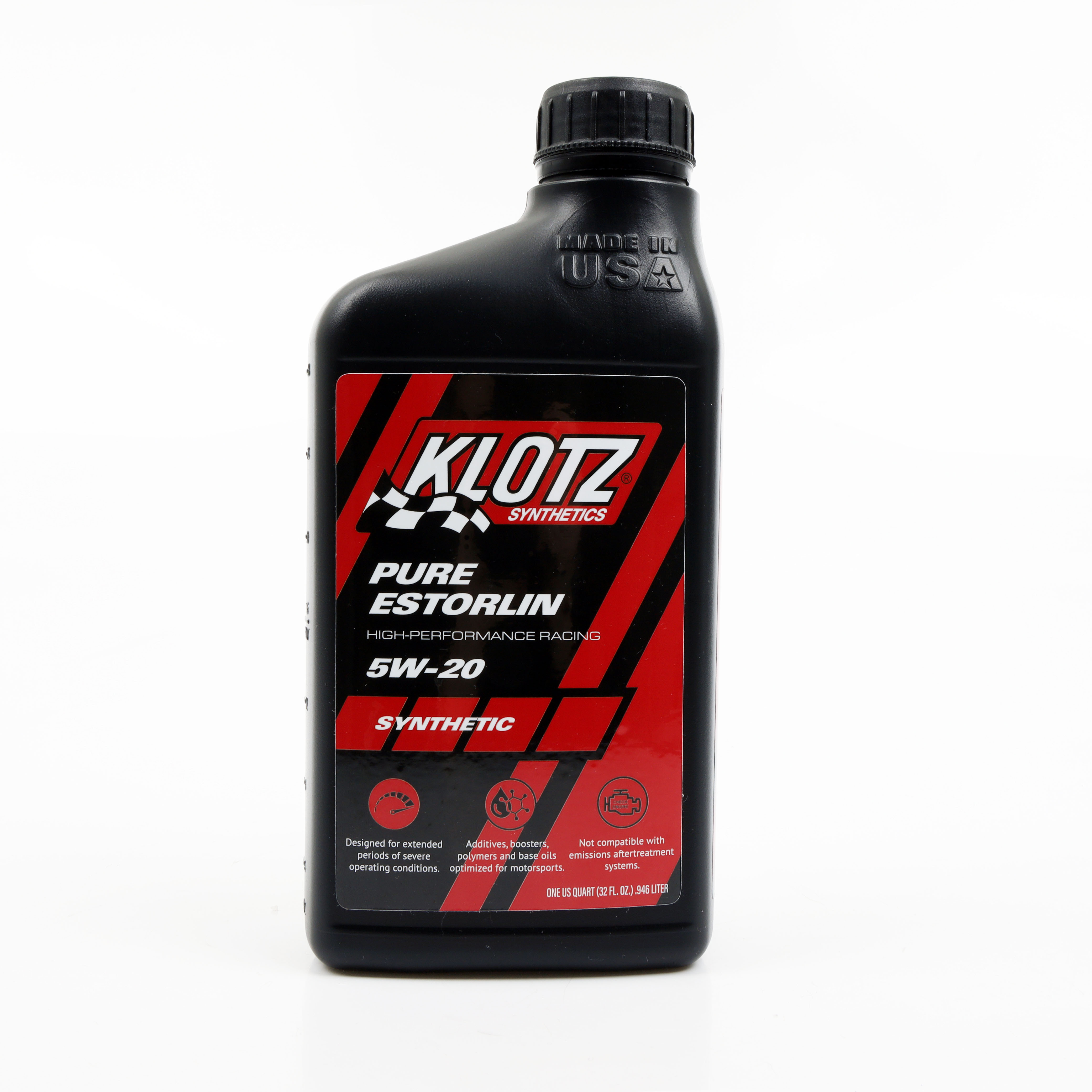 Klotz Synthetic Lubricants kloke-925 | KLOTZ SYNTHETIC LUBRICANTS Pure Estorlin Synthetic Oil 5w20 1 Quart