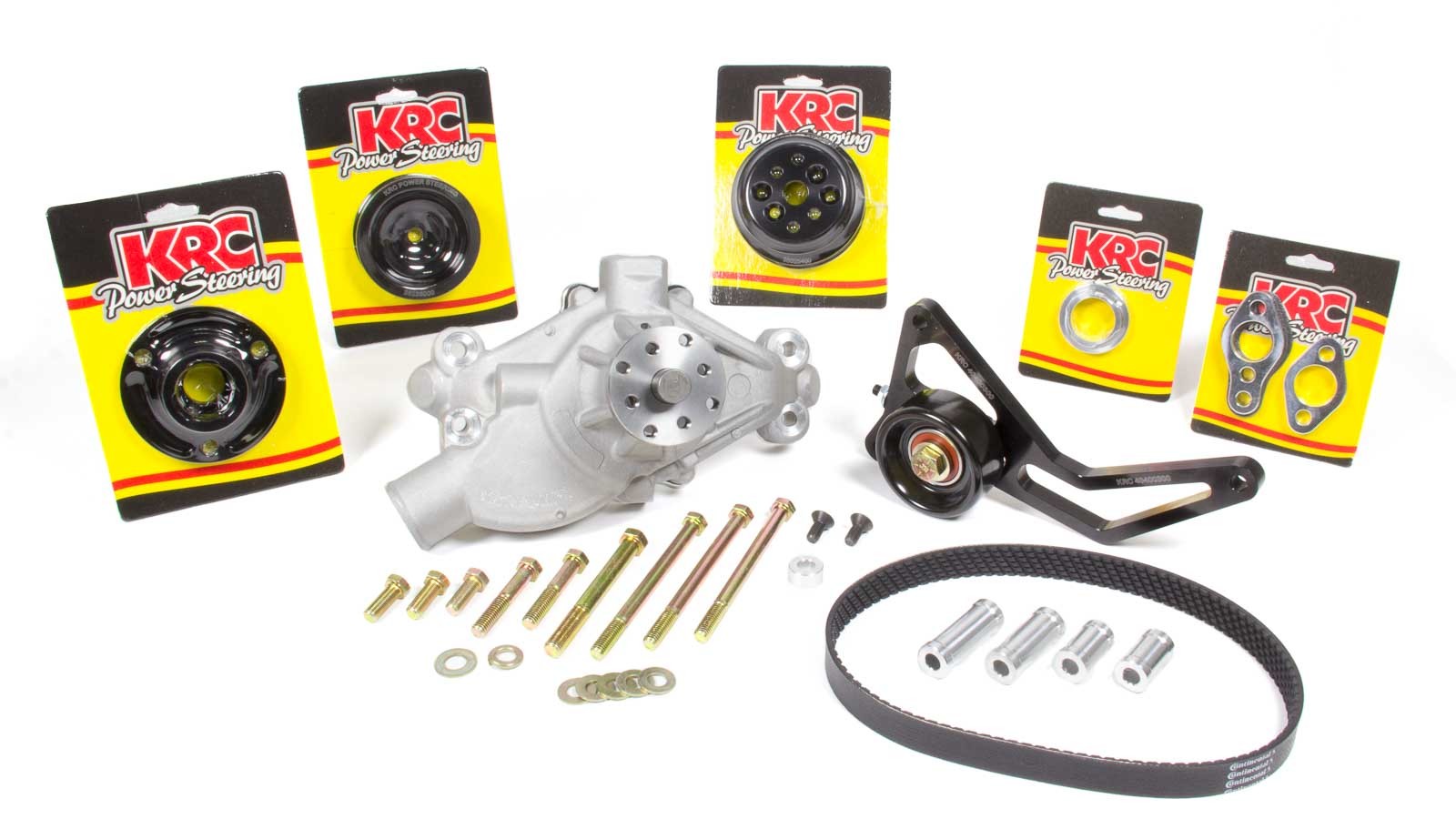 KRC Power Steering kit 16322600 | KRC POWER STEERING Front Drive Kit w/ Idler SBC Crate