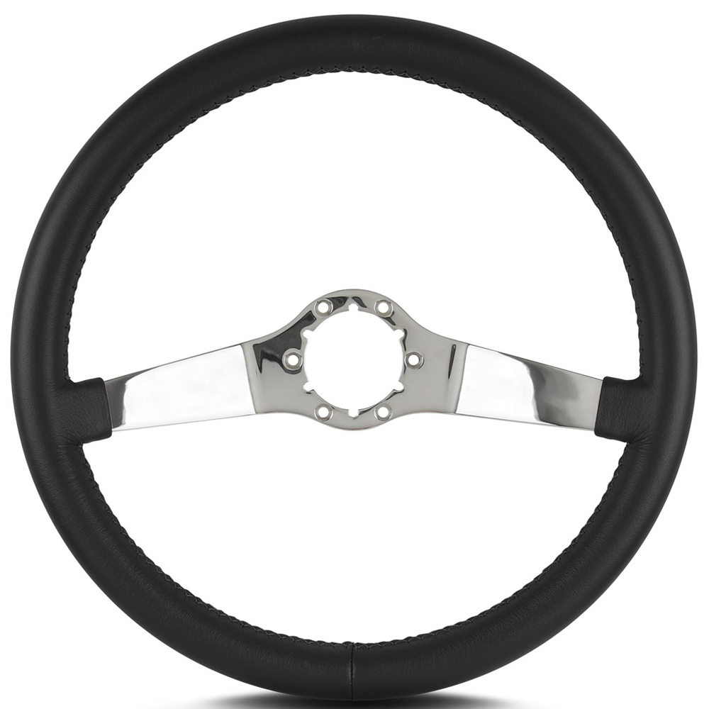 Lecarra Steering Wheels 63401 | LECARRA STEERING WHEELS Steering Wheel Stainless Steel Vette Two Smooth