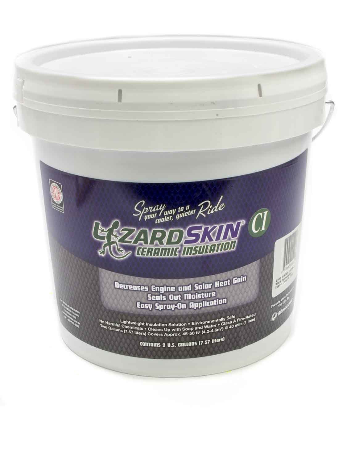 Lizard Skin 1303-2 | LIZARD SKIN Black Lizard Skin Ceramic Insulation 2 Gal