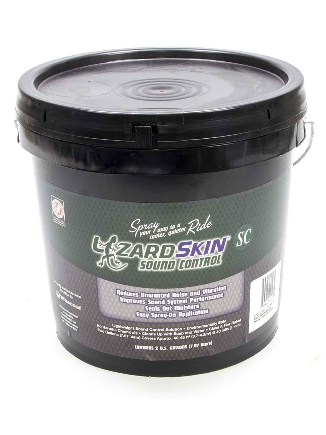 Lizard Skin 2203-2 | LIZARD SKIN Black Sound Control 2Gal Ceramic Insulation