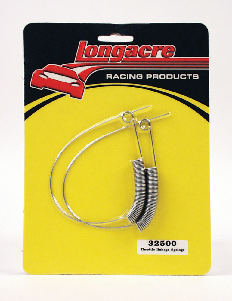 Longacre 52-32500 | LONGACRE Throttle Spring 2 Pack