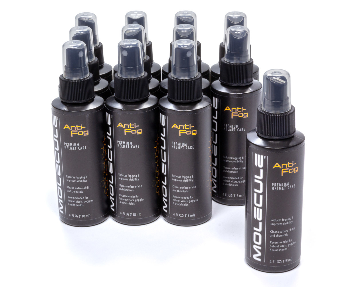 Molecule mlhaf-4-12 | MOLECULE Helmet Anti-Fog 4oz Spray Case of 12