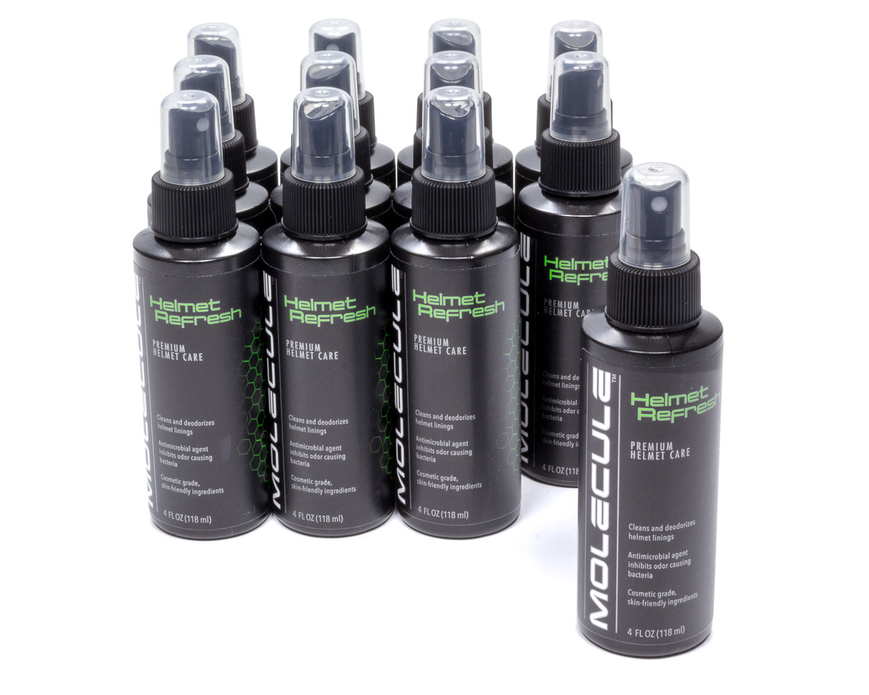 Molecule mlhff-4-12 | MOLECULE Helmet Fabric Refresher 4oz Spray Case of 12