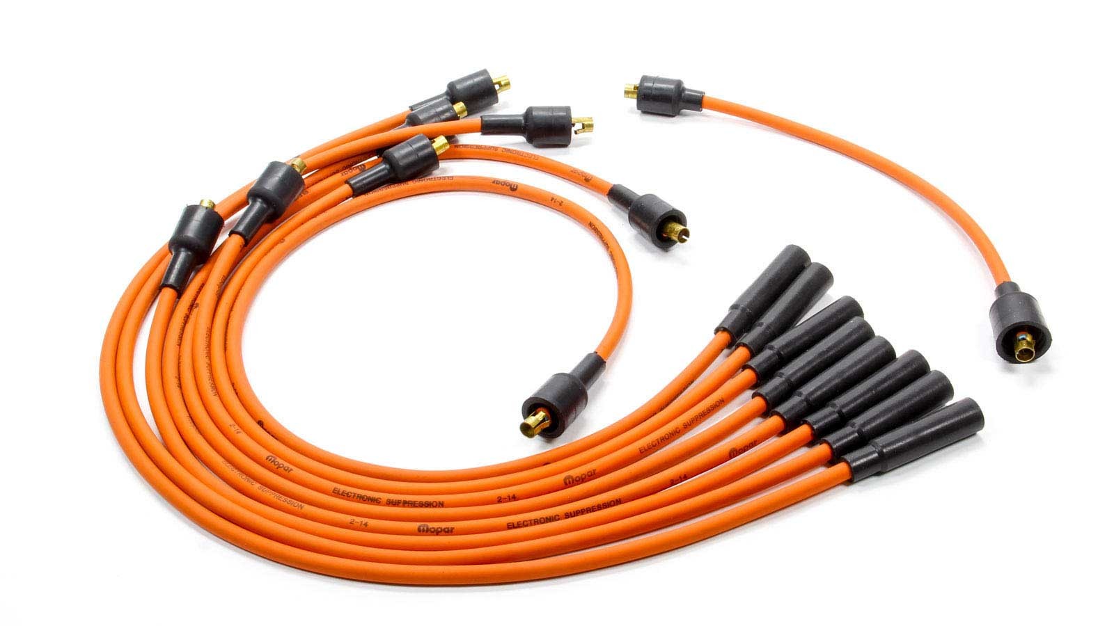 Mopar Performance p4529797 | MOPAR PERFORMANCE Spark Plug Wire Set 340 Orange