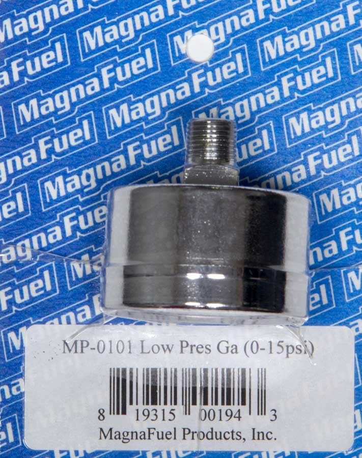 Magnafuel/Magnaflow Fuel Systems mp-0101 | MAGNAFUEL/MAGNAFLOW FUEL SYSTEMS Low Pressure Fuel Gauge 0-15psi