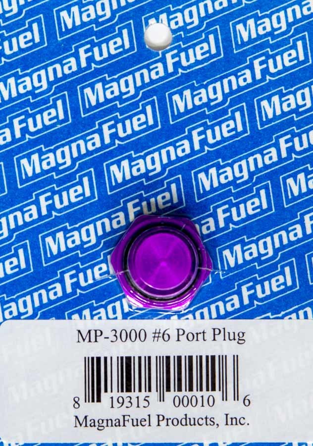 Magnafuel/Magnaflow Fuel Systems mp-3000 | MAGNAFUEL/MAGNAFLOW FUEL SYSTEMS #6 O-Ring Port Plug