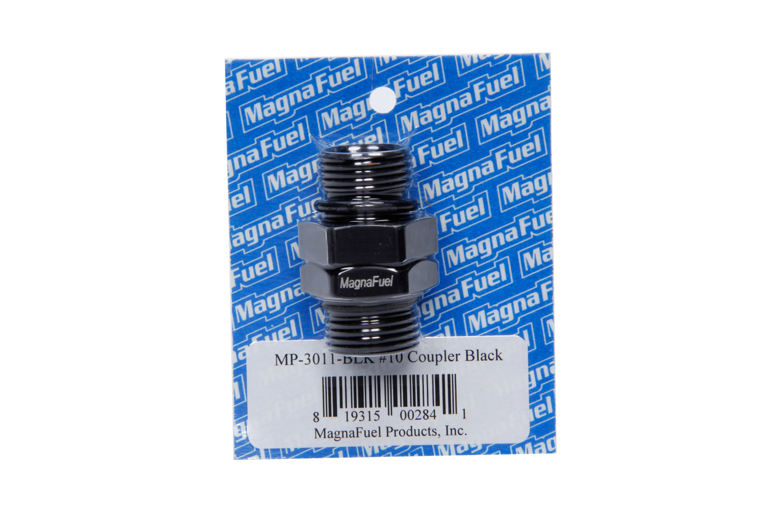 Magnafuel/Magnaflow Fuel Systems mp-3011-blk | MAGNAFUEL/MAGNAFLOW FUEL SYSTEMS #10 Coupler Fitting Black