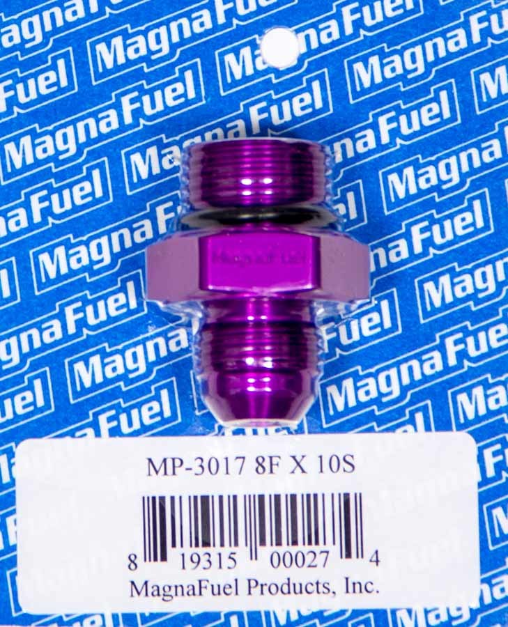 Magnafuel/Magnaflow Fuel Systems mp-3017 | MAGNAFUEL/MAGNAFLOW FUEL SYSTEMS #8an Male to #10an O-Ring Str. Adapter Ftng