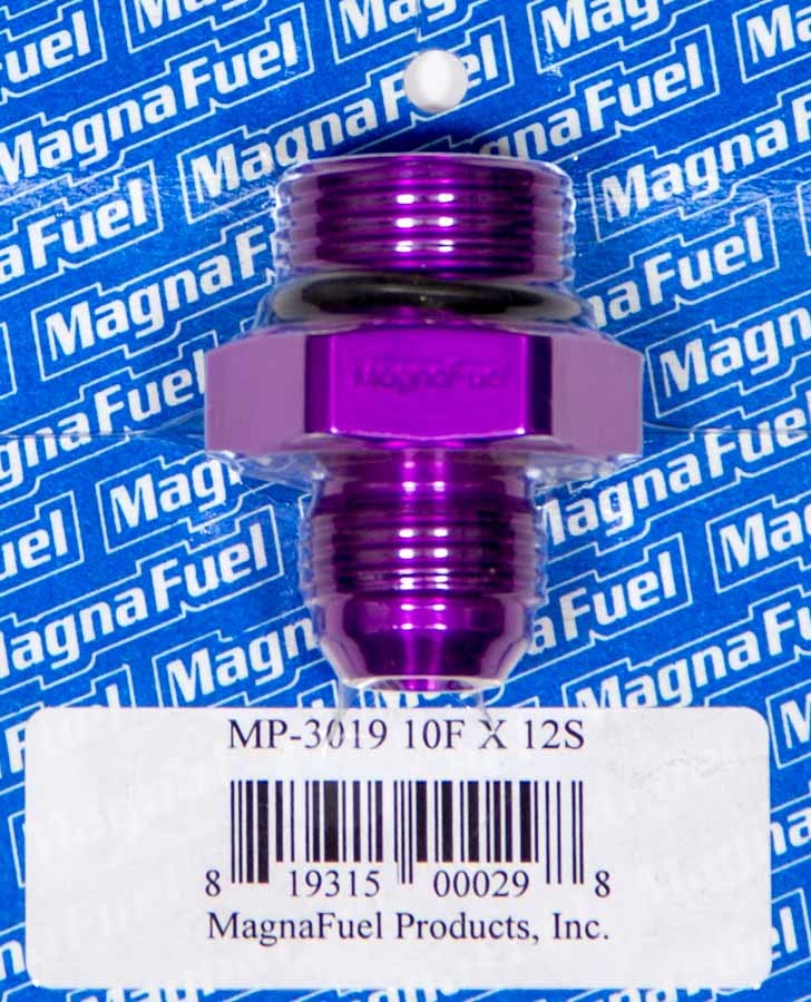 Magnafuel/Magnaflow Fuel Systems mp-3019 | MAGNAFUEL/MAGNAFLOW FUEL SYSTEMS #10an Flare to #12an Port Fitting - Straight