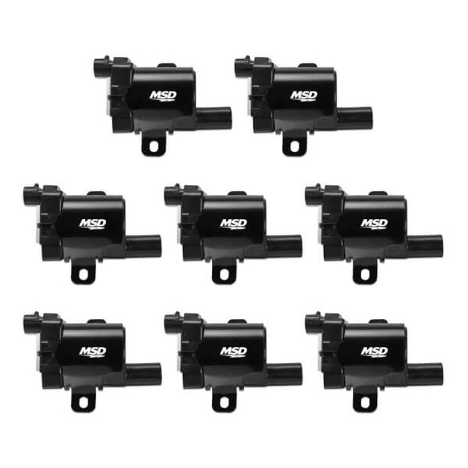 MSD 826383 | MSD Coil GM L-Series Truck 99-07 MSD Black 8pk; 1999-2007