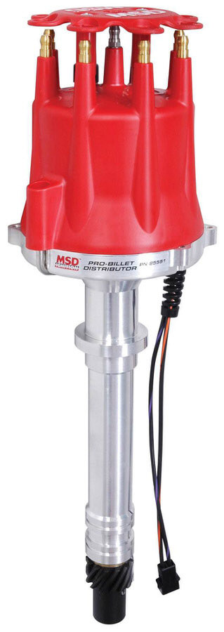 MSD 85551 | Chevy Dist. V-8 Billet w/Cap & Rotor