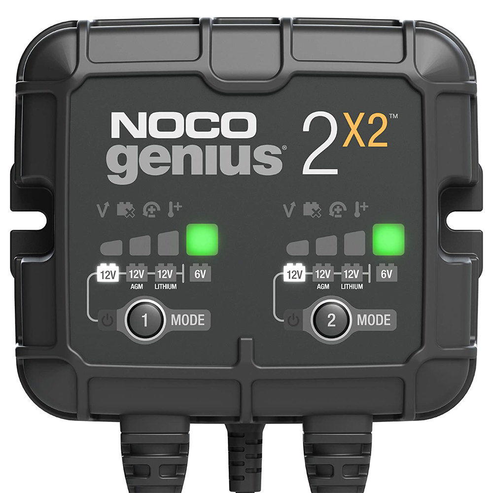 NOCO genius2x2 | Batter Charger 2-Bank 4 Amp