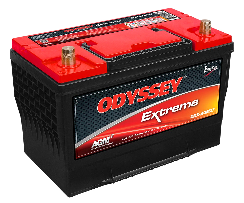 Odyssey Battery odx-agm27 | ODYSSEY BATTERY Battery 930CCA/1290CA 27 Series