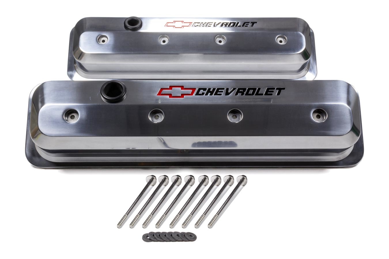 Proform 141-843 | PROFORM SBC Valve Cover Slant Edge Polished