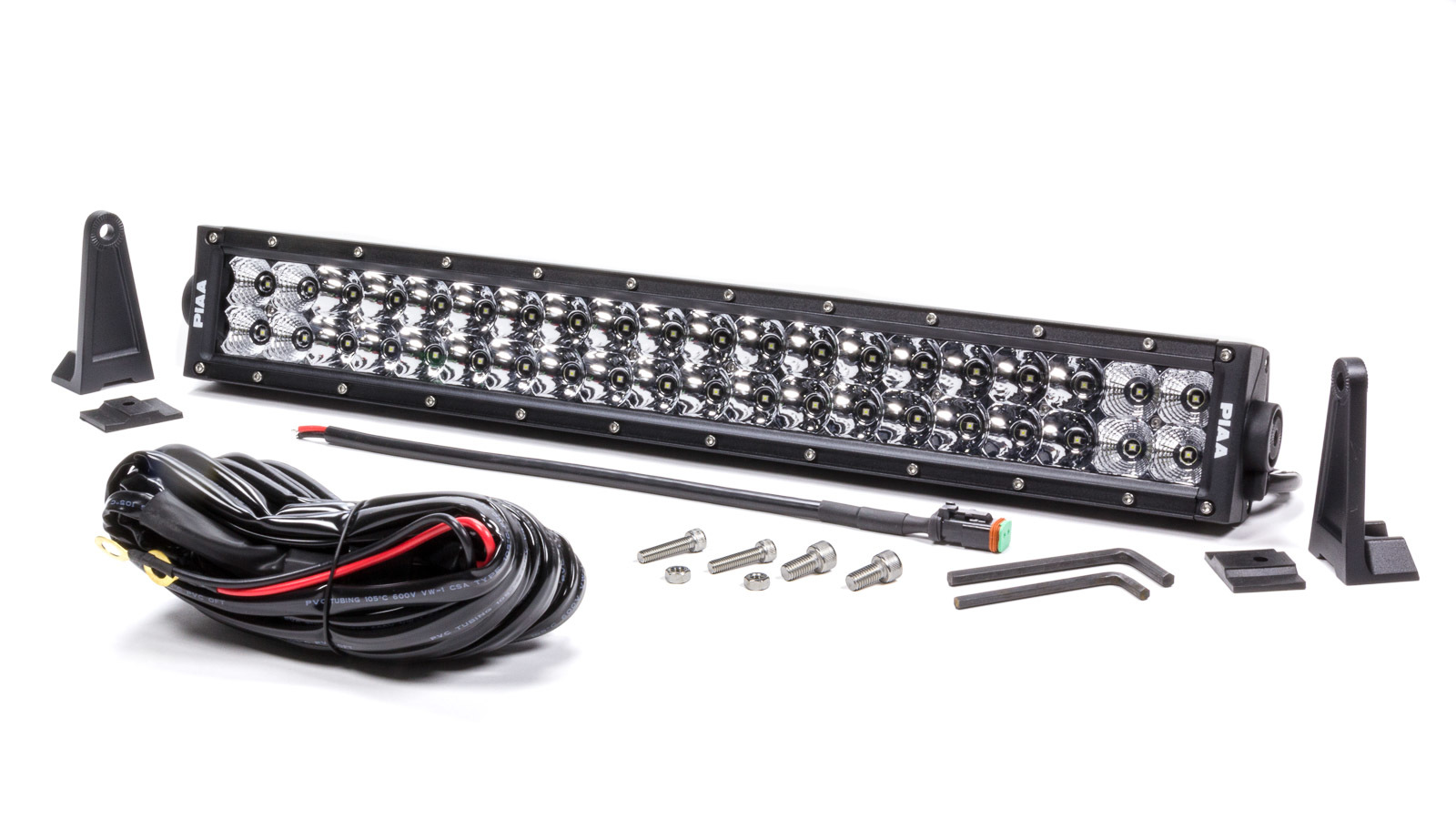 PIAA 26-06120 | Quad Series 20in Dual Row LED Light Bar Combo