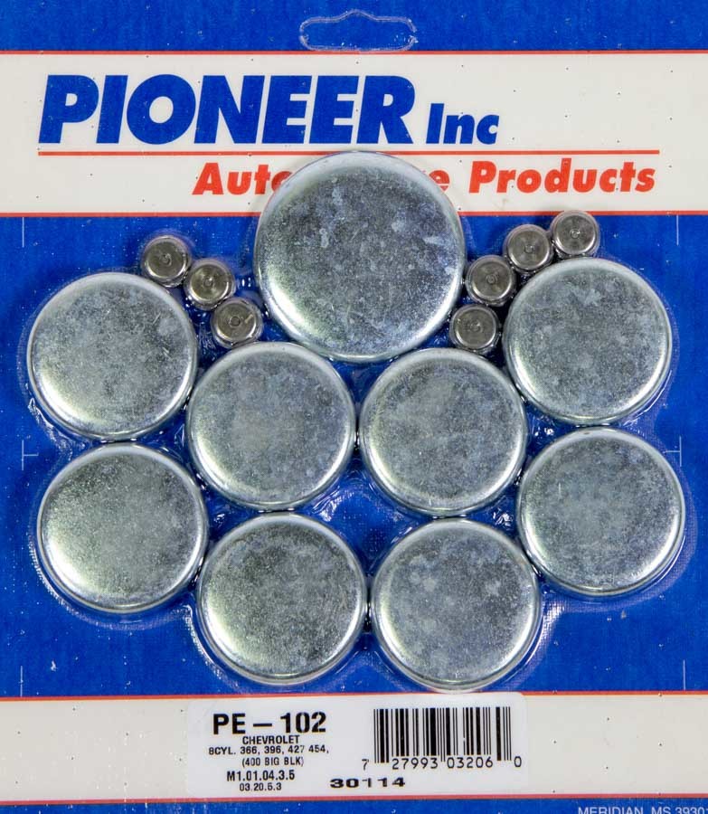 Pioneer pe-102 | PIONEER 454 Chevy Freeze Plug Kit