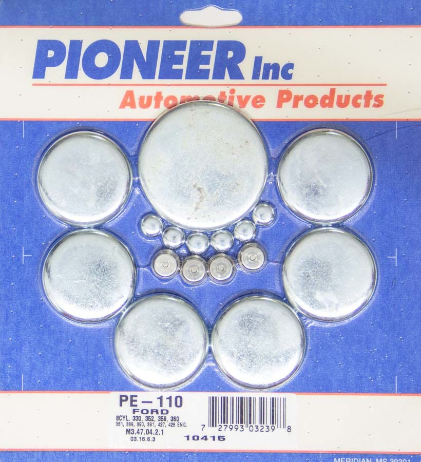 Pioneer pe-110 | PIONEER 390 Ford Freeze Plug Kit