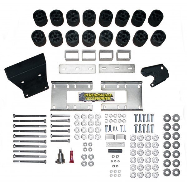 Performance Accessories pa60203 | PERFORMANCE ACCESSORIES 09- Ram 1500 3in Body Lift Kit; 2009-2009