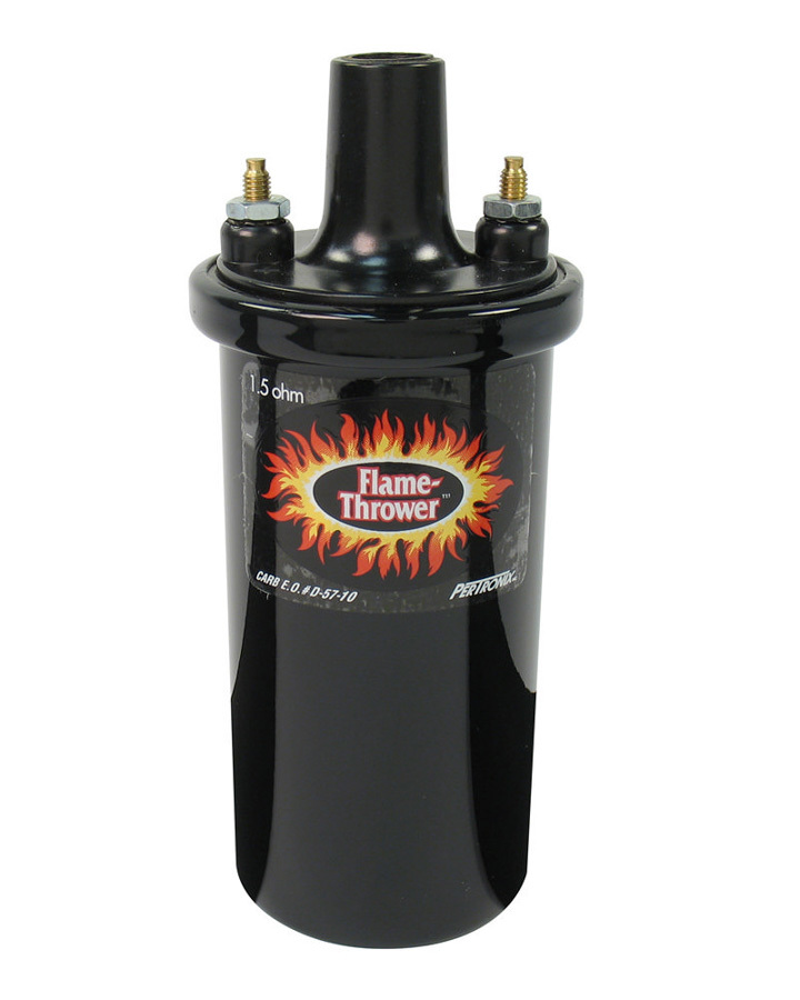 Pertronix Ignition 40111 | PERTRONIX IGNITION Flame-Thrower Coil - Black Epoxy 1.5 ohm