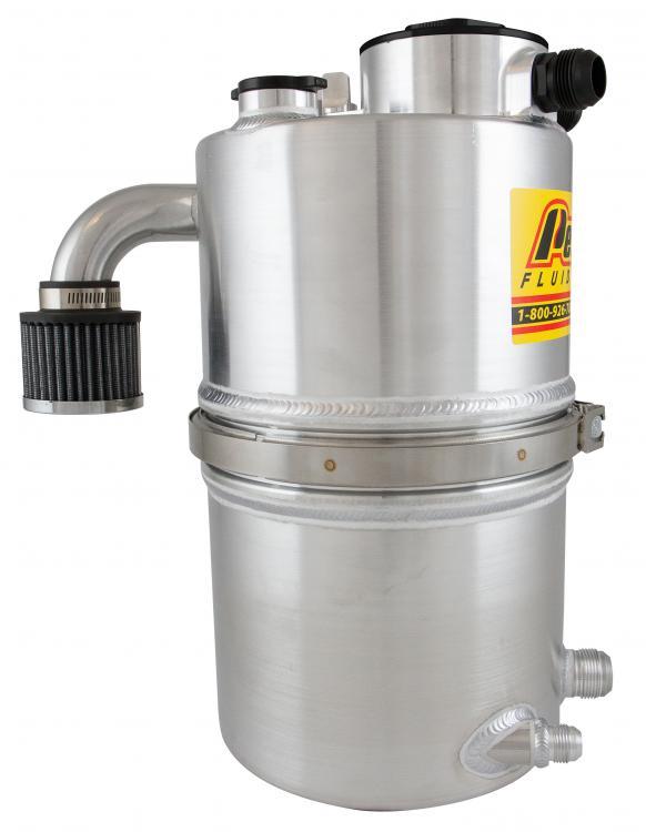 Peterson Fluid 08-9016 | PETERSON FLUID Dry Sump Tank DLM 4 Gal. With Filter