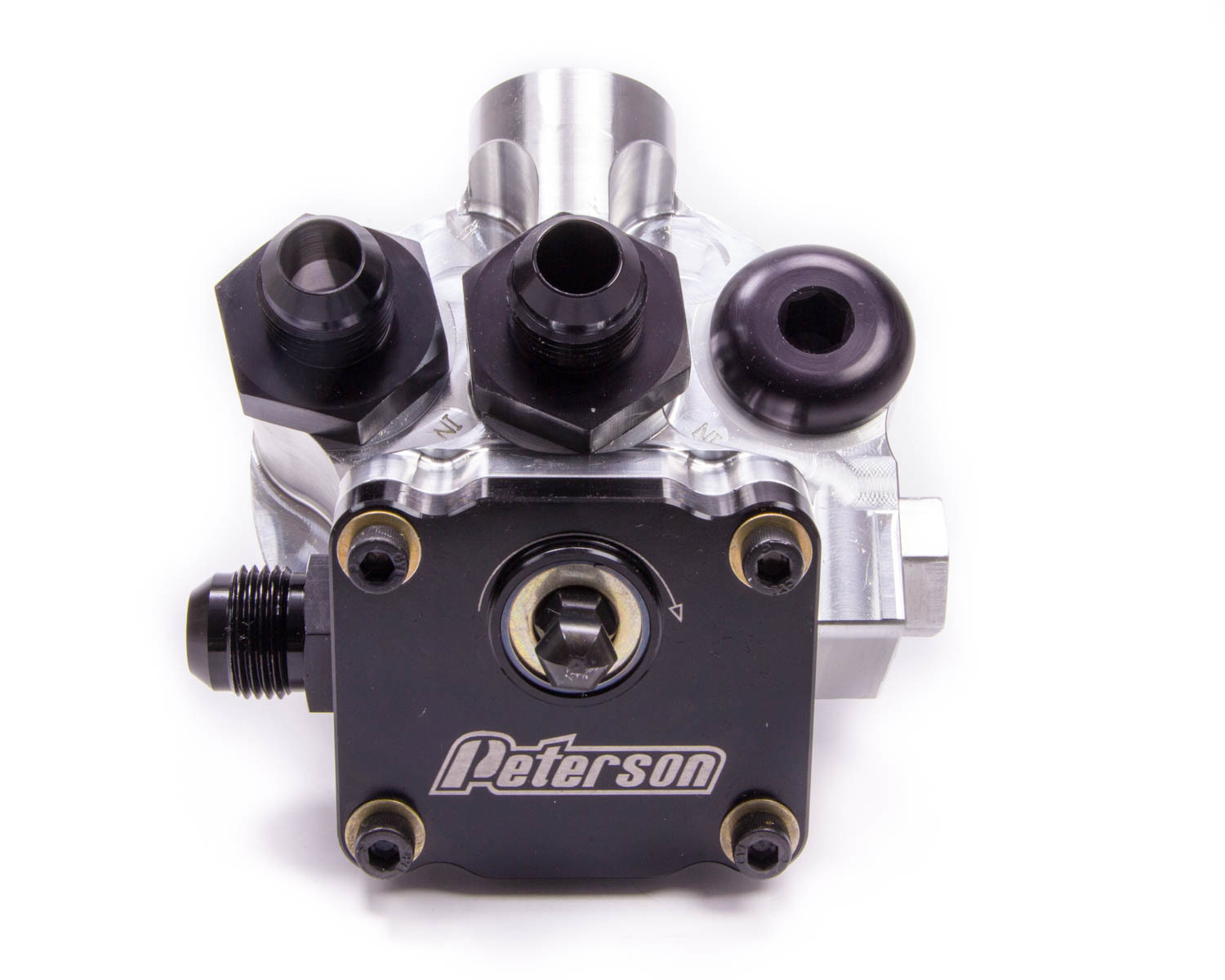 Peterson Fluid 09-1561 | PETERSON FLUID Engine Primer Oil Filter Mount 12an