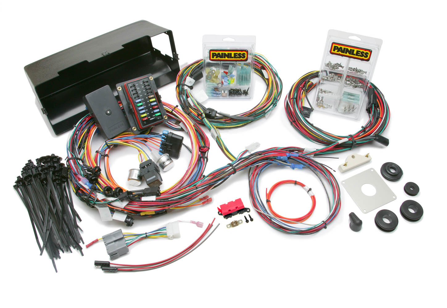 Painless Wiring 10114 | PAINLESS WIRING 66-77 Bronco Wiring Harness w/o Switches; 1966-1977