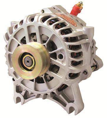 Powermaster 47795 | POWERMASTER 200amp Alternator Ford 6G Style Natural Finish