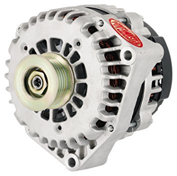 Powermaster 48237 | POWERMASTER 220amp Alternator GM AD 244 Style Natural Finish