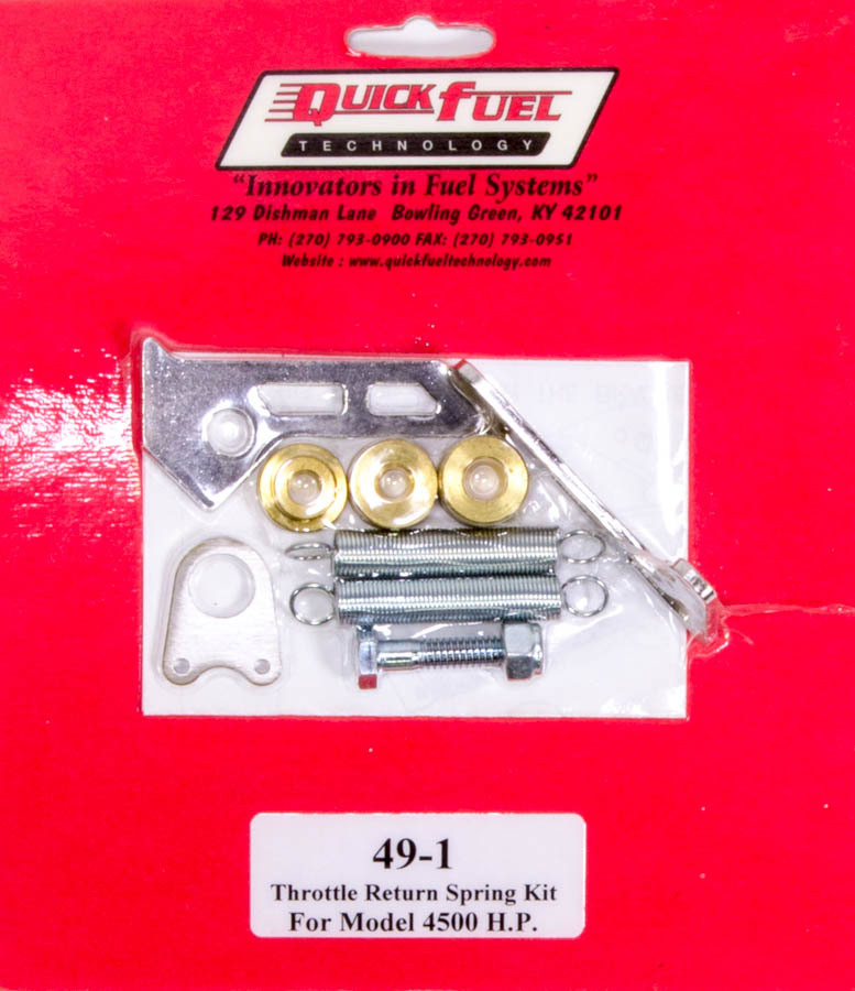 Quick Fuel Technology 49-1qft | QUICK FUEL TECHNOLOGY Throttle Return Spring Kit - 4500HP