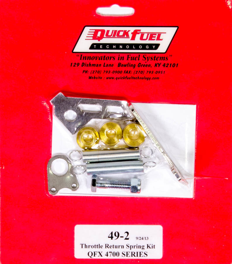 Quick Fuel Technology 49-2qft | QUICK FUEL TECHNOLOGY Throttle Return Spring Kit - QFX Carbs