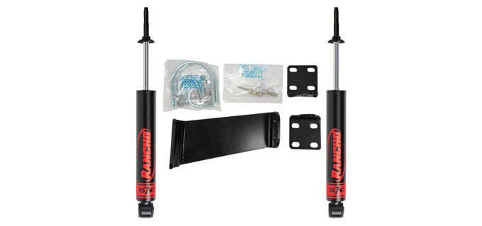 Rancho rs98517 | 05-22 Ford F-250/F-350 Super Duty 4WD Front Steering Stabilizer Kit; 2005-2022