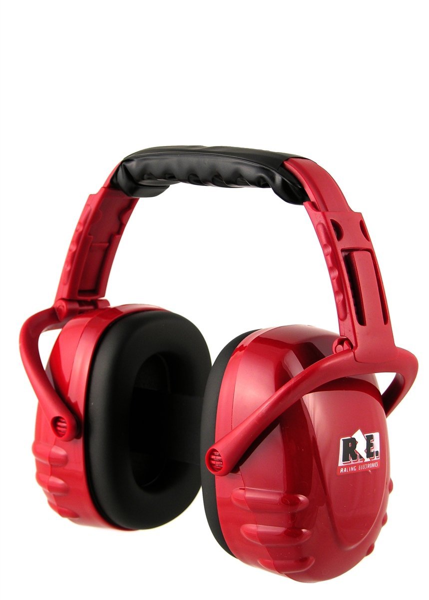 Racing Electronics hp-005 | RACING ELECTRONICS Hearing Protector Red