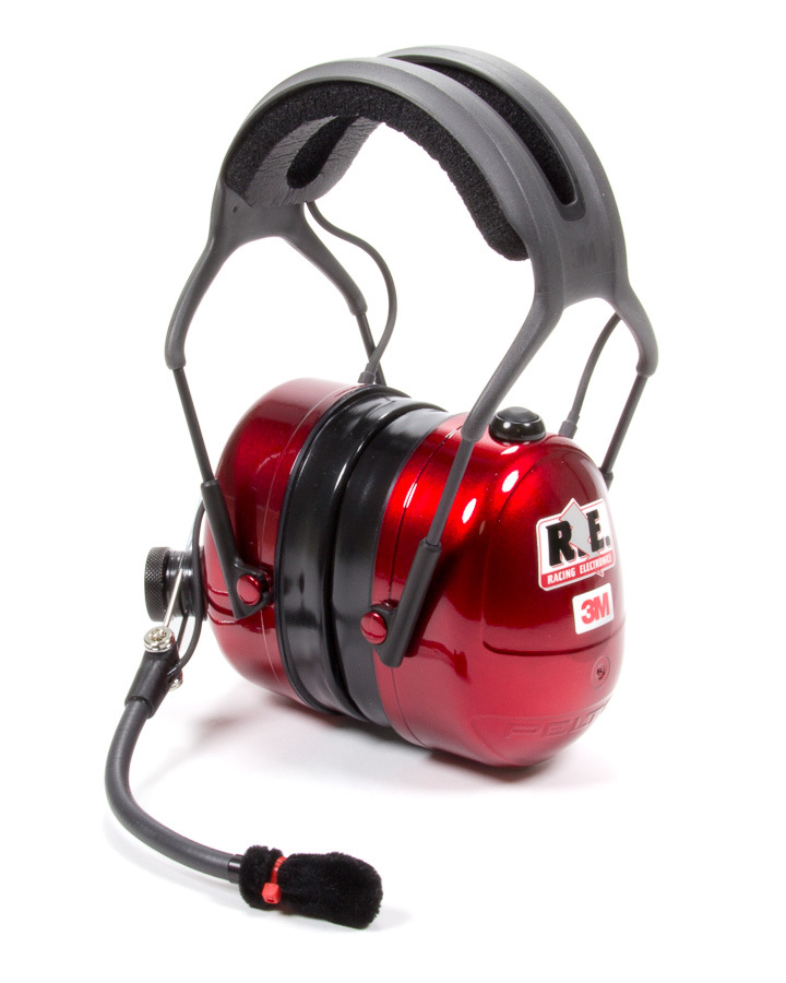 Racing Electronics pt006 | RACING ELECTRONICS Headset Platinum Plus Series Candy Apple Red