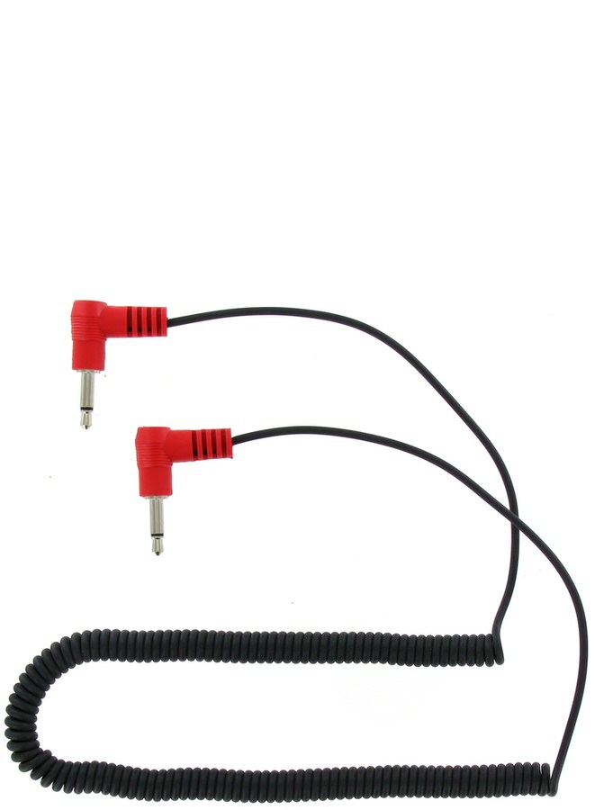 Racing Electronics re-18 | RACING ELECTRONICS Adapter Cable 1/8in Male 1/8in Male Coiled