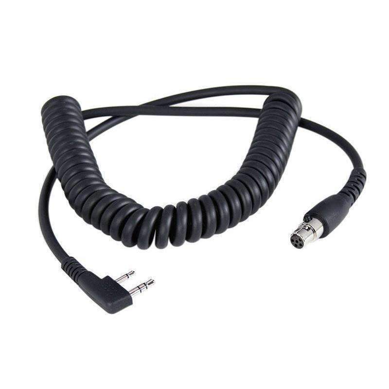 Rugged Radios cc-ken | RUGGED RADIOS Cord Coiled Headset to Radio Rugged Kentwood