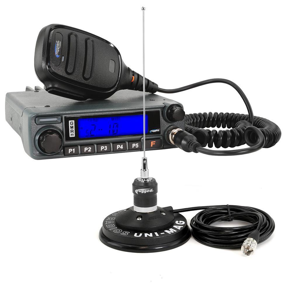 Rugged Radios rk-gmr45 | RUGGED RADIOS Radio Kit GMRS 45 Watt w / Antenna