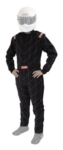 Racequip 130902rqp | Suit Chevron Black Small SFI-1