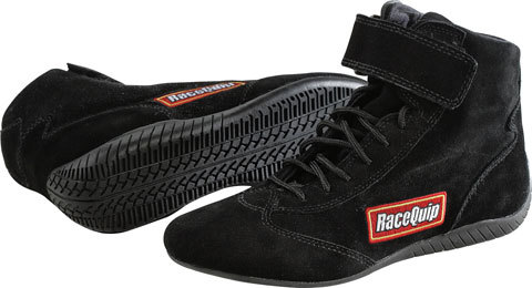 Racequip 30300100rqp | Shoe Mid-Top Black Size 10 SFI