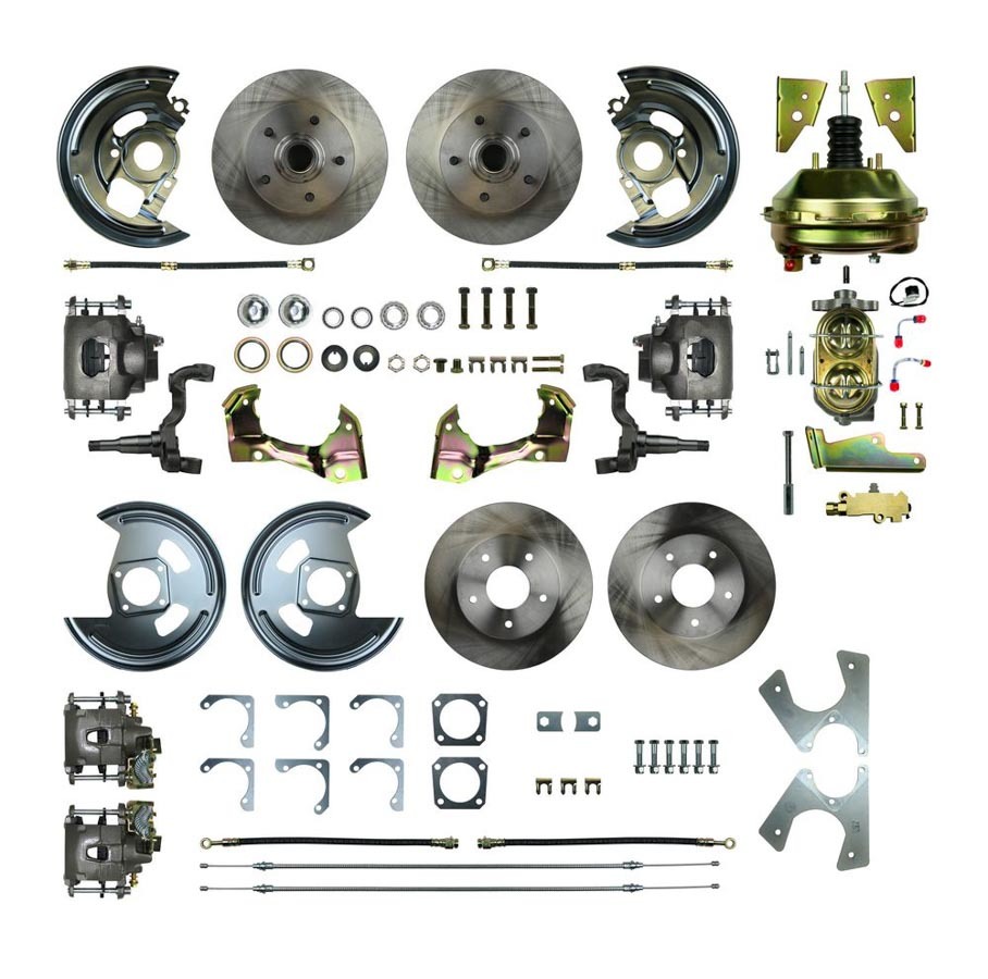 Right Stuff Detailing afxdc41c | RIGHT STUFF DETAILING 64-72 A Body 4 Wheel Disc Brake Conversion