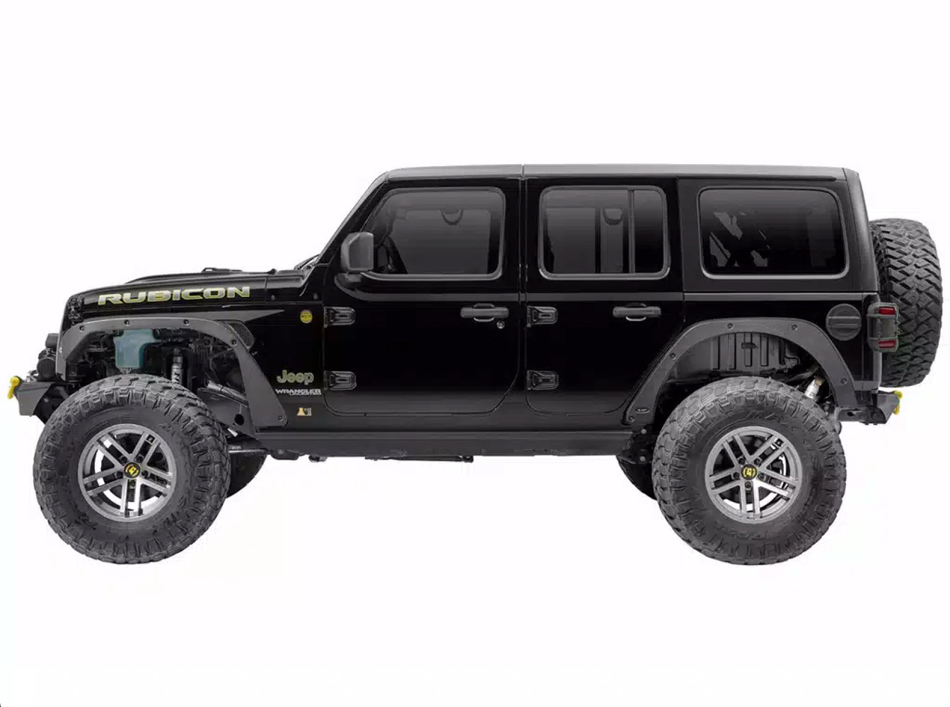 Rugged Ridge 11641.12 | 18- Jeep Wrangler JL Fender Flare Delete Kit; 2018-2024