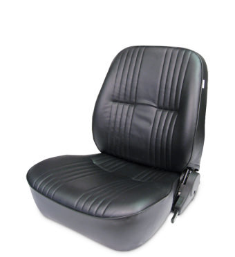 SCAT Enterprises 80-1400-51l | SCAT ENTERPRISES PRO90 Low Back Recliner Seat - LH - Black Vinyl