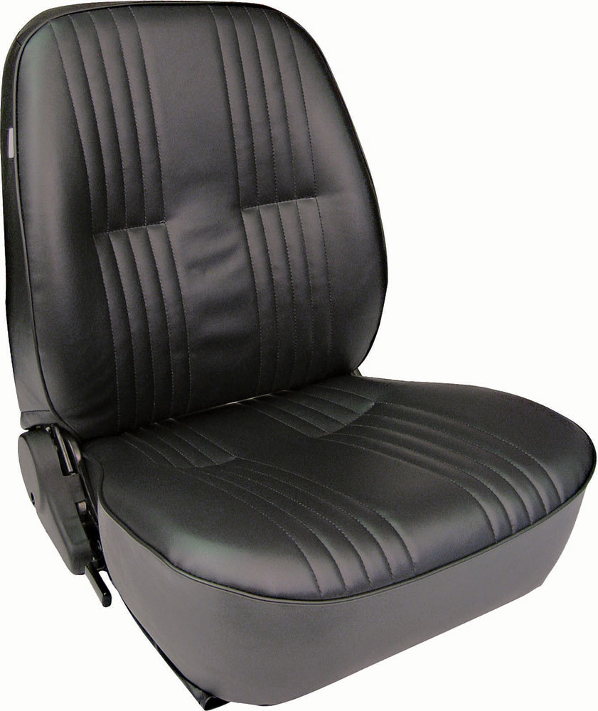 SCAT Enterprises 80-1400-51r | SCAT ENTERPRISES PRO90 Low Back Recliner Seat - RH - Black Vinyl