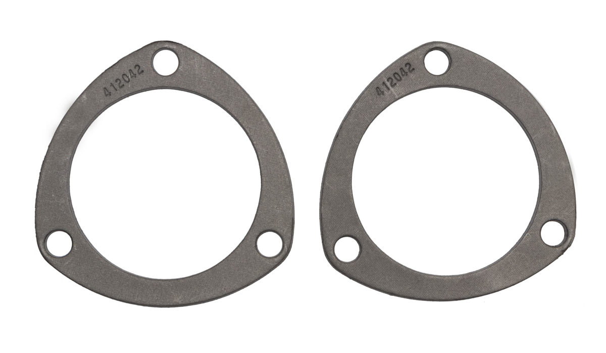 SCE Gaskets 412042 | SCE GASKETS Collector Gaskets 2pk 3.0in 3-Bolt