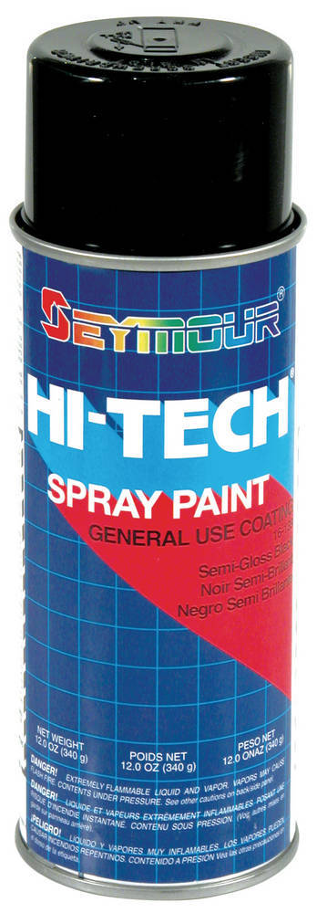 Seymour Paint 16-139 | SEYMOUR PAINT Hi-Tech Enamels Semi- Gloss Black Paint