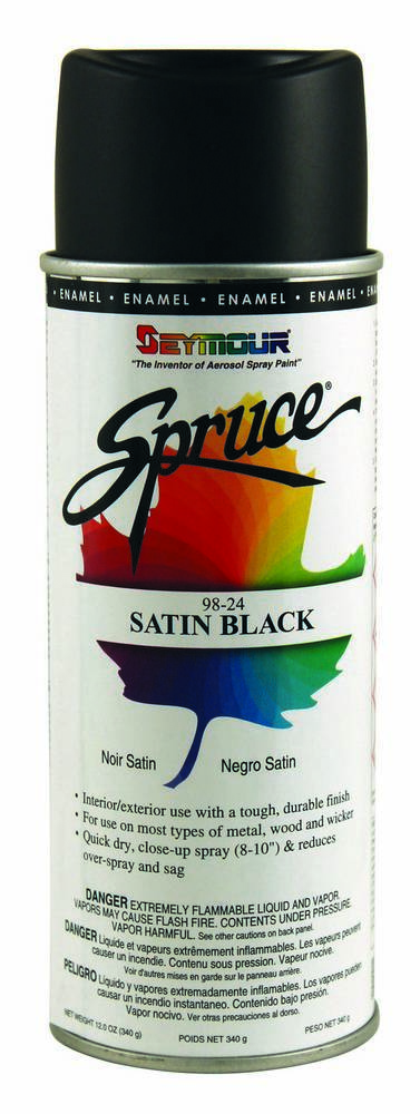 Seymour Paint 98-24 | SEYMOUR PAINT Spruce General Use Semi-Gloss Black